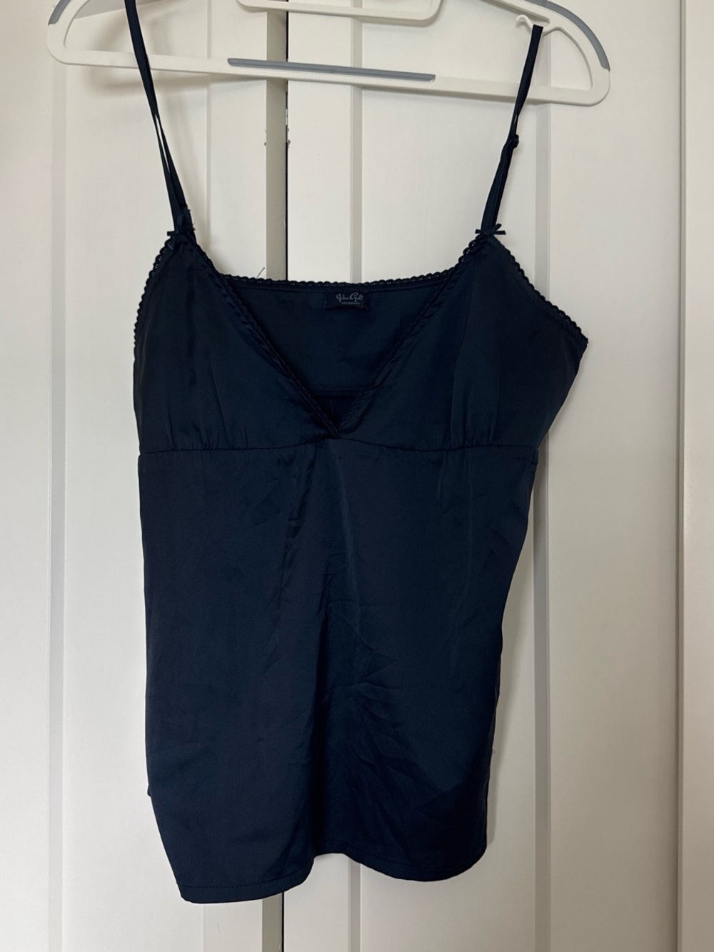 John Gault Navy Blue Cami Tank Top